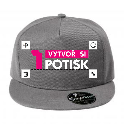 Šiltovka SNAPBACK 1 snapback potlač šiltovka