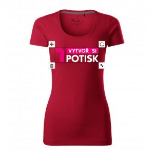 Dámske tričko action - potlač