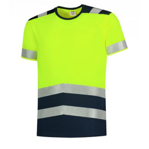 TRIČKO HIGH VIS BICOLOR potlač