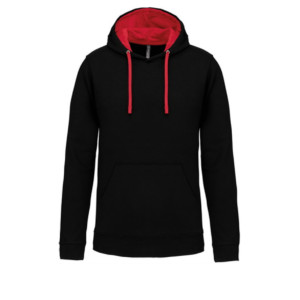 Mikina s kontrastnou kapucňou UNISEX