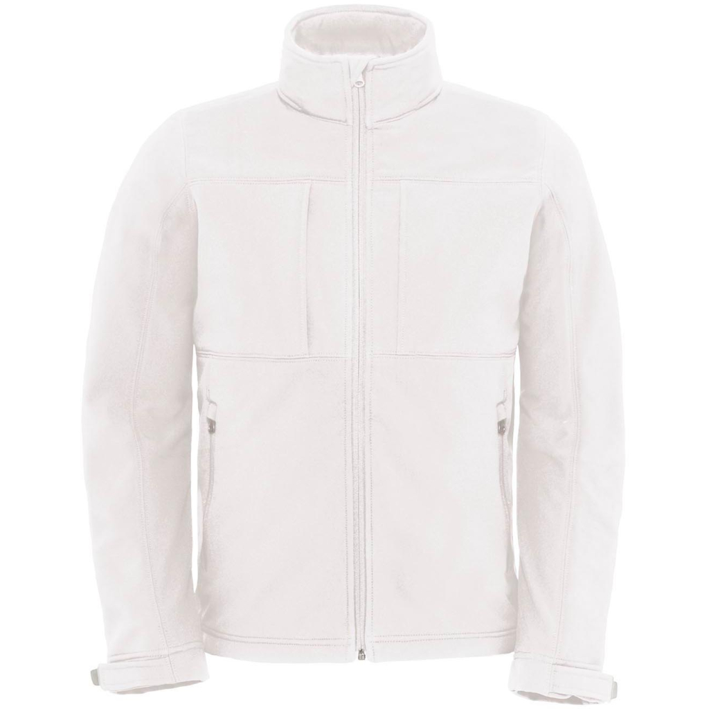 Pánska 3-vrstvová softshellová bunda s kapucňou B&C | Hooded Softshell /men 1 Pánska 3-vrstvová softshellová bunda s kapucňou b&c s vlastnou potlačou