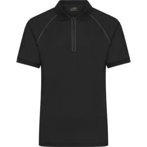 Pánske piqué polo so zipsom daiber | jn 1308 s vlastnou potlačou