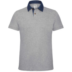Pánske piqué polo "medium fit" b&c s vlastnou potlačou