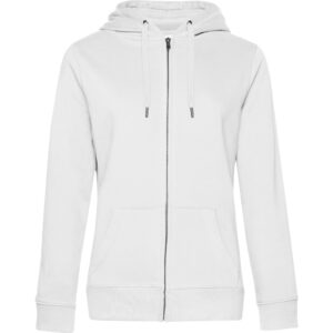 Dámska mikina s kapucňou b&c | queen zipped hood_° s vlastnou potlačou