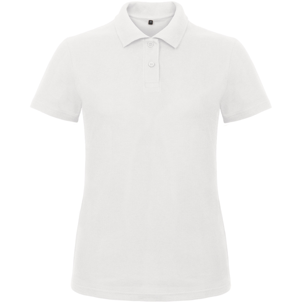 Dámske piqué polo B&C | ID.001 /women 1 Dámske piqué polo b&c s vlastnou potlačou