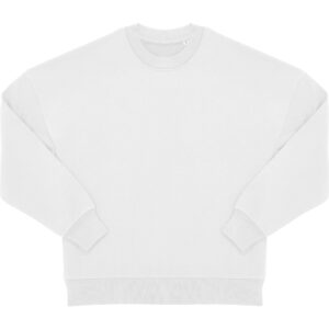 Ťažká oversize unisex mikina b&c | influence crew s vlastnou potlačou