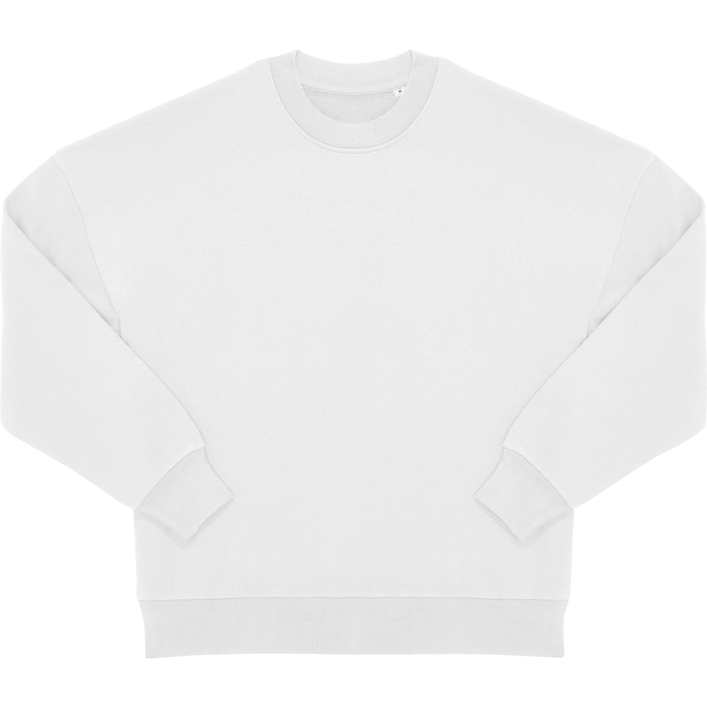 Ťažká oversize unisex mikina B&C | Influence Crew 1 Ťažká oversize unisex mikina b&c | influence crew s vlastnou potlačou