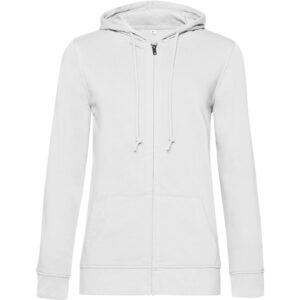 Dámska mikina s kapucňou b&c | inspire zipped hood /women_° s vlastnou potlačou