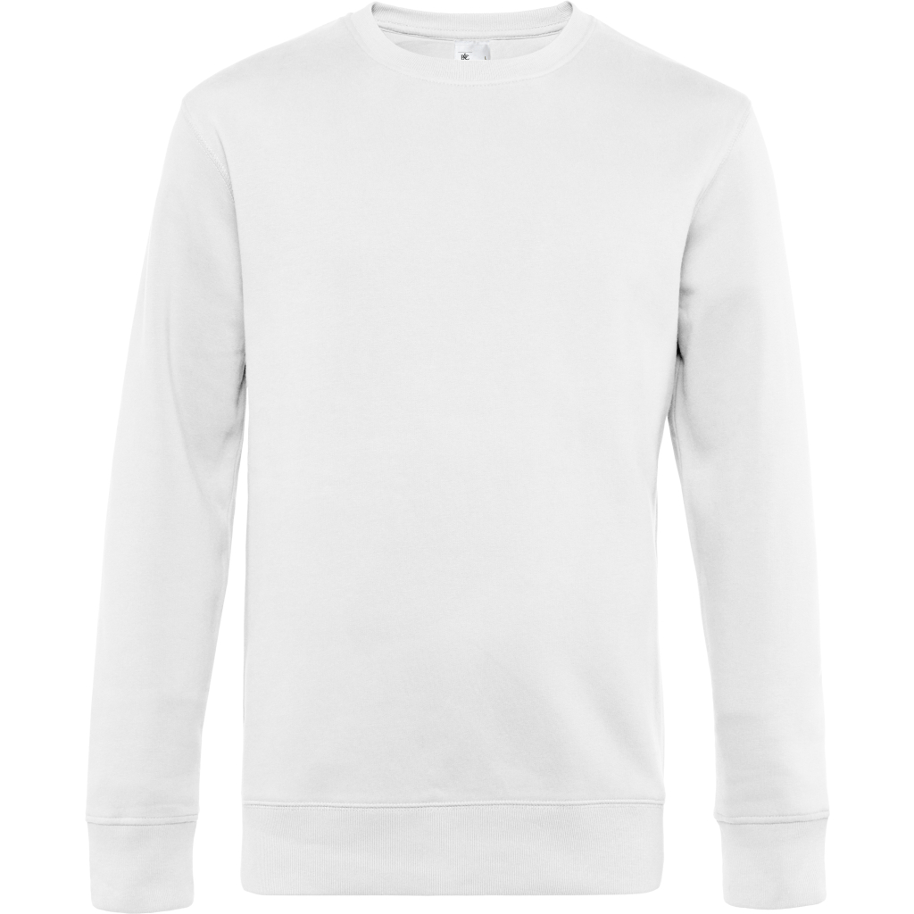 Pánska mikina B&C | KING Crew Neck_° 1 Pánska mikina b&c | king crew neck_° s vlastnou potlačou