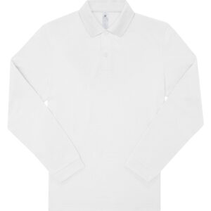 Piqué polokošeľa s dlhým rukávom b&c | my polo 180 lsl s vlastnou potlačou