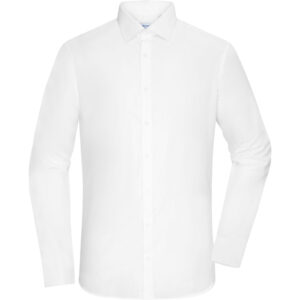Popelínová košeľa slim fit s dlhým rukávom daiber | jn 1372 s vlastnou potlačou