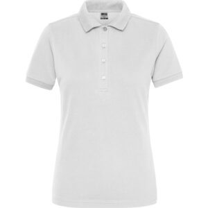Dámske pracovné elastické polo z bio bavlny - solid daiber | jn 1805 s vlastnou potlačou