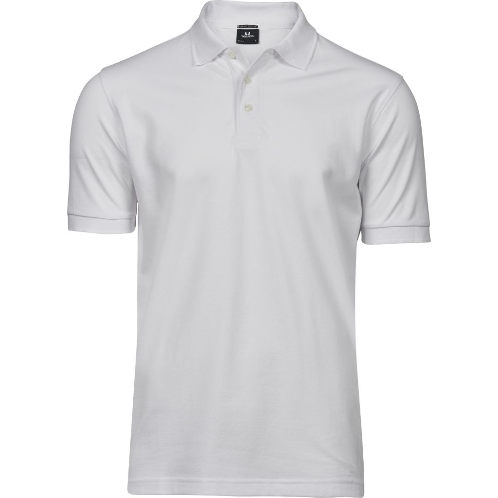Pánske luxusné strečové piqué polo z ťažkej bavlny Tee Jays | TJ 1405 1 Pánske luxusné strečové piqué polo z ťažkej bavlny tee jays | tj 1405 s vlastnou potlačou