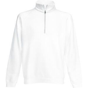 Mikina s 1/4 zipom f.o.l. | classic zip-neck sweat s vlastnou potlačou