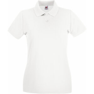 Dámske piqué polo f.o.l. | lady-fit premium polo s vlastnou potlačou