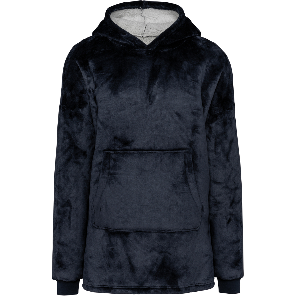 Loungewear Sherpafleece mikina s kapucňou Kariban | K 410 1 Loungewear sherpafleece mikina s kapucňou kariban | k 410 s vlastnou potlačou