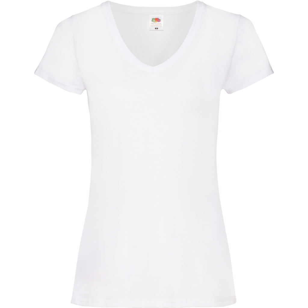 Dámske tričko s výstrihom do V F.O.L. | Lady-Fit Valueweight V-Neck T 1 Dámske tričko s výstrihom do v f.o.l. | lady-fit valueweight v-neck t s vlastnou potlačou