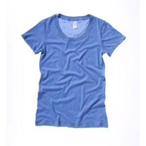 Dámske tri-blend tričko bella + canvas | 8413 s vlastnou potlačou