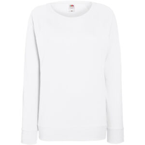 Dámska raglánová mikina f.o.l. | lady-fit lw raglan sweat s vlastnou potlačou