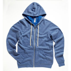 Unisex mikina tri-blend s kapucňou bella + canvas | 3909 s vlastnou potlačou