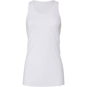 Dámske voľné "racerback" tielko bella + canvas | 8800 s vlastnou potlačou