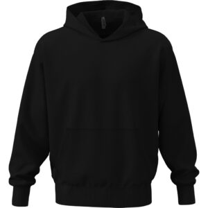 Ťažká oversize unisex mikina s kapucňou next level apparel s vlastnou potlačou