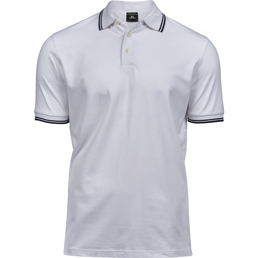 Pánske elastické piqué polo z ťažkej bavlny Tee Jays | TJ 1407 1 Pánske elastické piqué polo z ťažkej bavlny tee jays | tj 1407 s vlastnou potlačou
