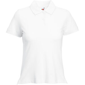 Dámske elastické piqué polo f.o.l. | lady-fit polo s vlastnou potlačou
