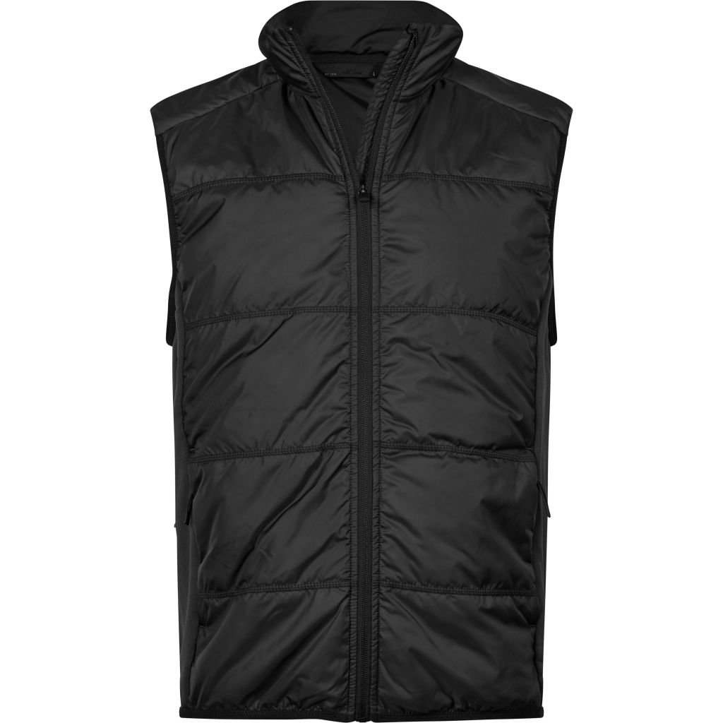 Pánska hybridná strečová vesta Tee Jays | TJ 9114 1 Pánska hybridná strečová vesta tee jays | tj 9114 s vlastnou potlačou
