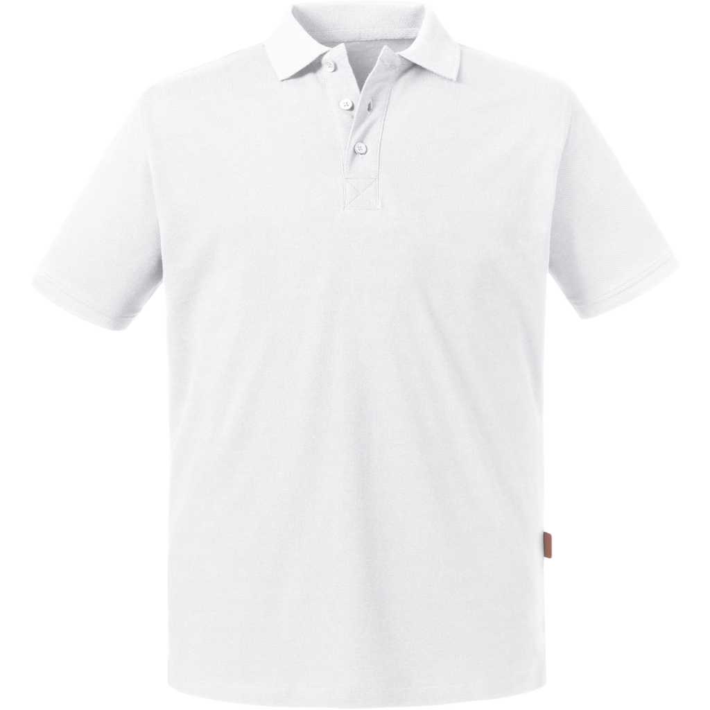 Pánske piqué polo z bio bavlny Russell | 508M 1 Pánske piqué polo z bio bavlny russell | 508m s vlastnou potlačou