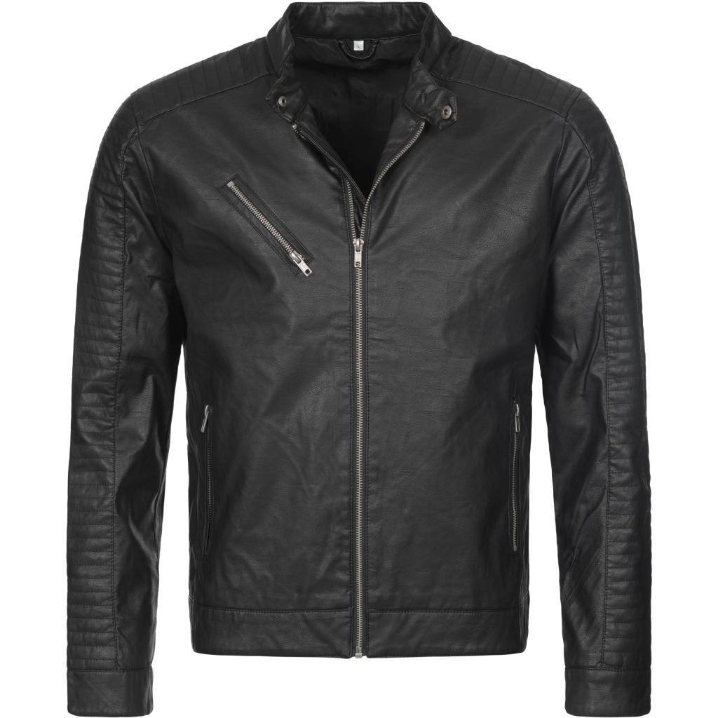 Pánska motorkárska bunda Stedman | Biker Jacket Men 1 Pánska motorkárska bunda stedman s vlastnou potlačou