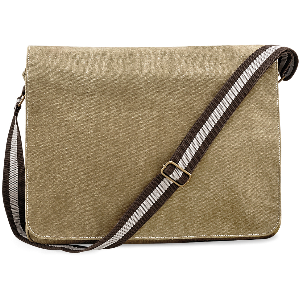 Vintage taška s klopou Quadra | QD 610 1 Vintage taška s klopou quadra | qd 610 s vlastnou potlačou
