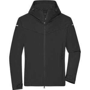 Pánska outdoorová softshellová bunda daiber | jn 1180 s vlastnou potlačou