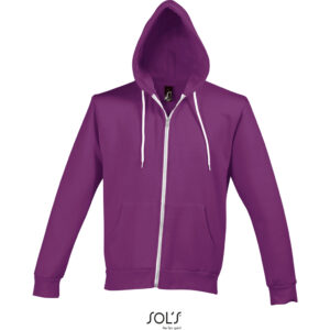 Unisex mikina s kapucňou sol's | silver s vlastnou potlačou