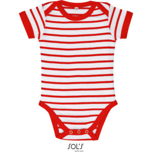 Detské pruhované body sol's s vlastnou potlačou