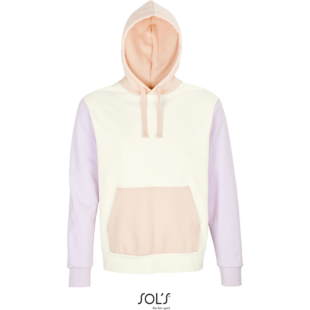 Unisex mikina s kapucňou z bio bavlny SOL'S | Collins 1 Unisex mikina s kapucňou z bio bavlny sol's | collins s vlastnou potlačou
