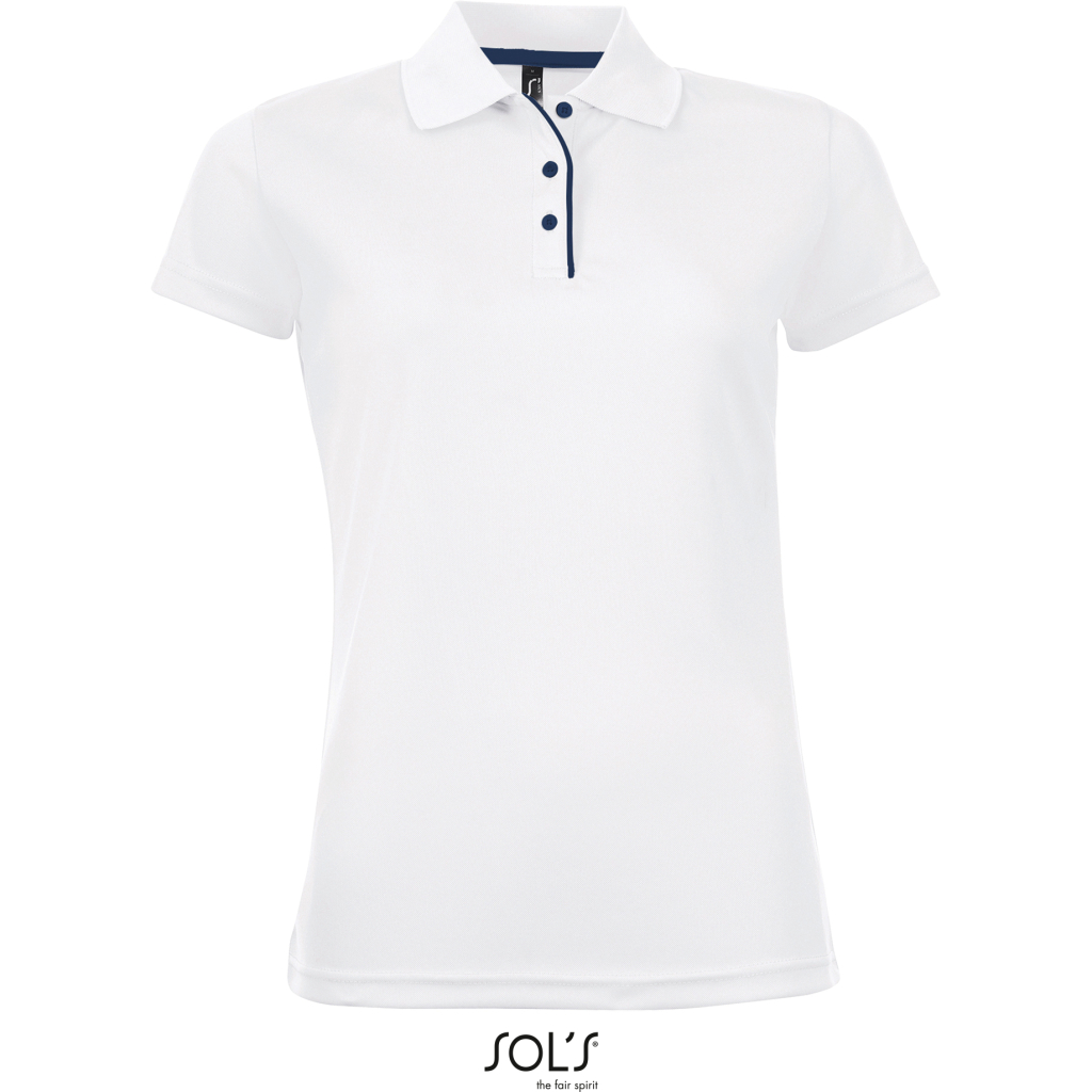 Dámske piqué športové polo SOL'S | Performer Women 1 Dámske piqué športové polo sol's s vlastnou potlačou