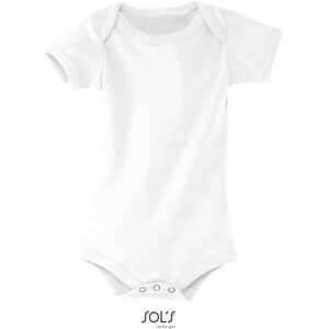 Detské rebrované body z bio bavlny sol's | organic bambino s vlastnou potlačou