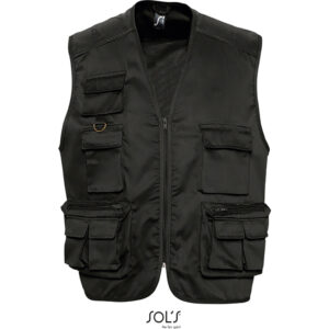 Unisex vesta "safari" sol's | wild s vlastnou potlačou
