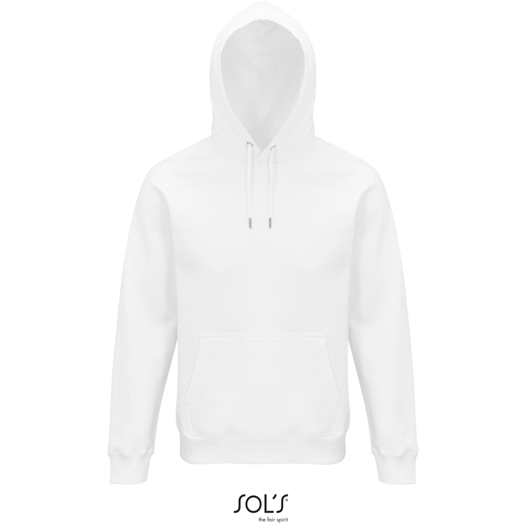 Unisex raglánová mikina s kapucňou z bio bavlny SOL'S | Stellar 1 Unisex raglánová mikina s kapucňou z bio bavlny sol's | stellar s vlastnou potlačou