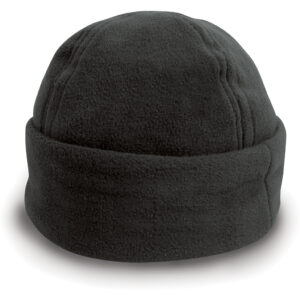 Fleecová čiapka so širokým manžetom result winter essentials | rc 141x s vlastnou potlačou