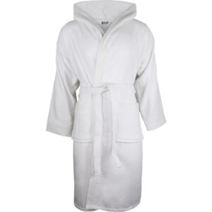 Župan s kapucňou the one | velour bathrobe s vlastnou potlačou