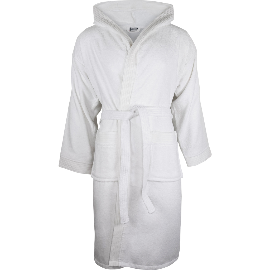Župan s kapucňou The One | Velour Bathrobe 1 Župan s kapucňou the one | velour bathrobe s vlastnou potlačou