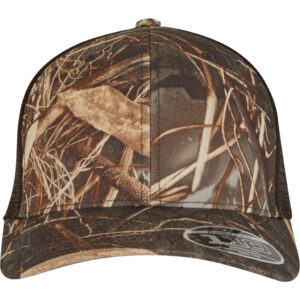 6 panelová trucker šiltovka "realtree camo" flexfit | 110mrc s vlastnou potlačou