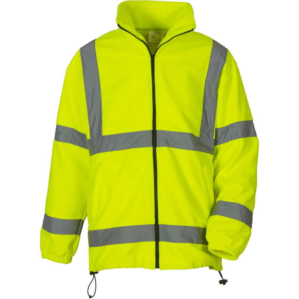Hi-Vis Fleecová Bunda Yoko | HVK 08 1 Hi-vis fleecová bunda yoko | hvk 08 s vlastnou potlačou