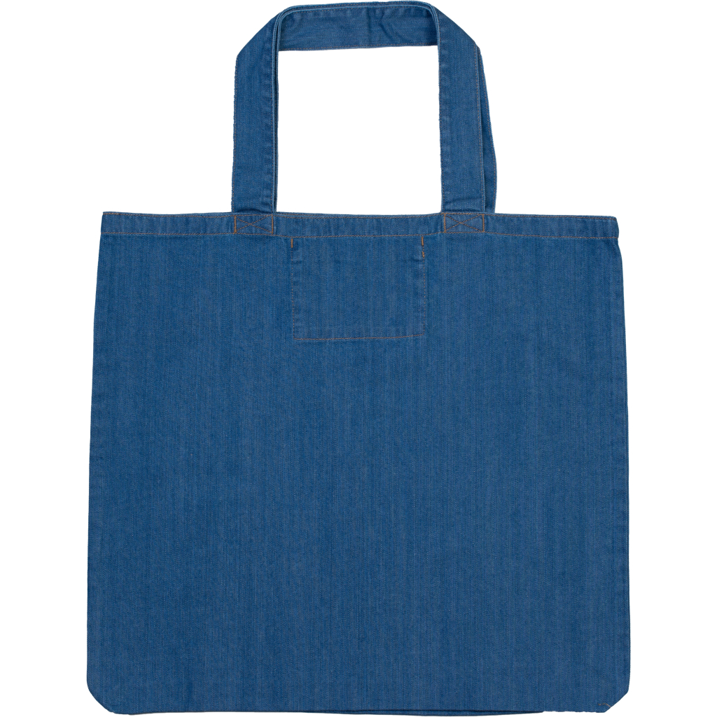 Denim nákupná taška Mantis | M 196 1 Denim nákupná taška mantis | m 196 s vlastnou potlačou