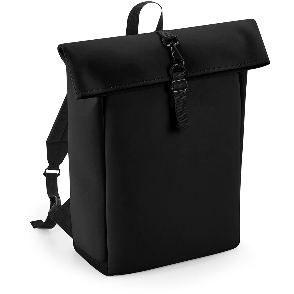 Batoh Roll-Top matné PU BagBase | BG 335 1 Batoh roll-top matné pu bagbase | bg 335 s vlastnou potlačou