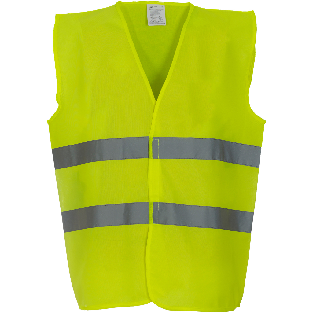 Hi-Vis bezpečnostná vesta Yoko | HVW 102 1 Hi-vis bezpečnostná vesta yoko | hvw 102 s vlastnou potlačou