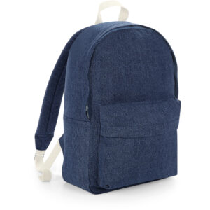 Denim batoh bagbase | bg 641 s vlastnou potlačou