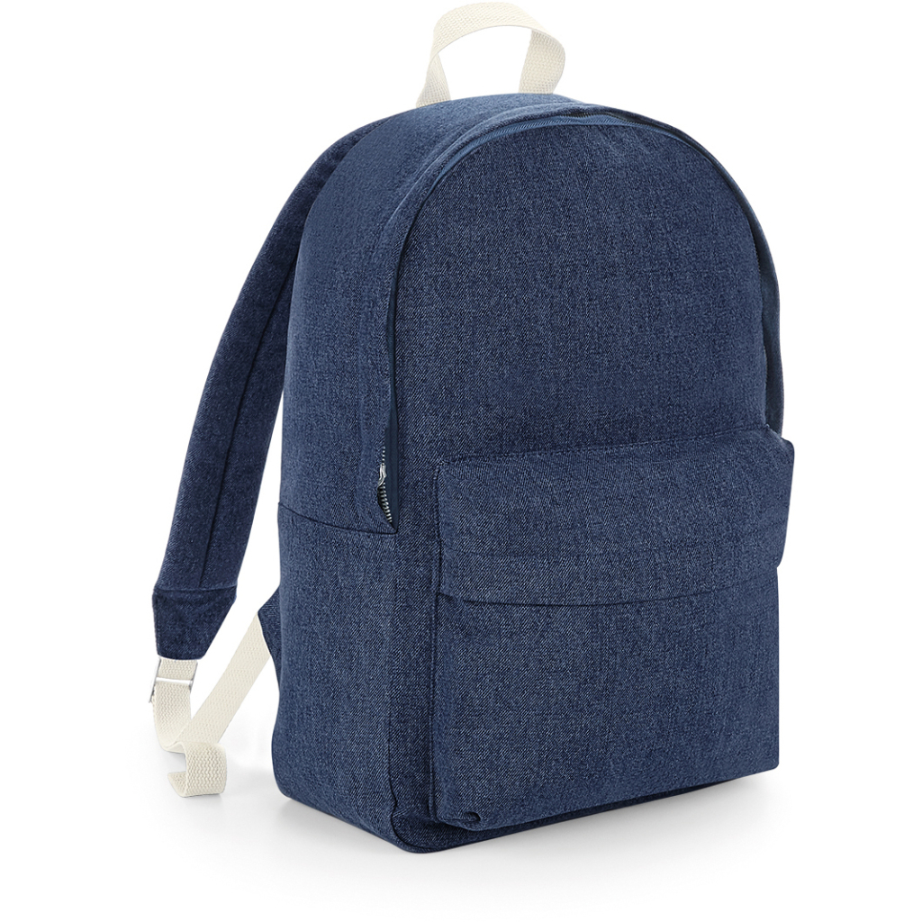 Denim batoh BagBase | BG 641 1 Denim batoh bagbase | bg 641 s vlastnou potlačou